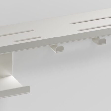 ALVA Viva Wandboard 40 cm Weiß Matt