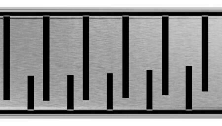 ALVA Aura Rost zu Duschrinne 885mm Design Skyline