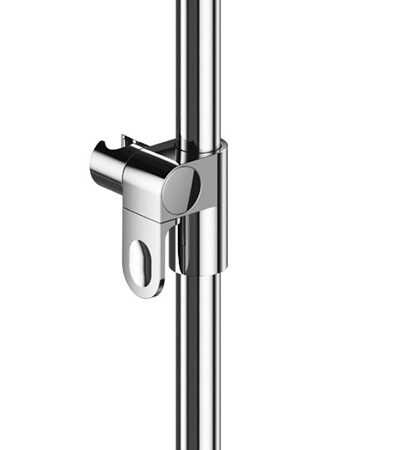 ALVA Varia Brausestange 80cm mit Brausehalter, Chrom