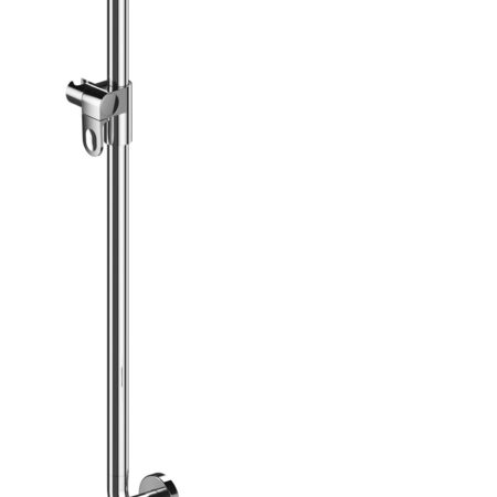 ALVA Varia Haltegriff 90° mit Brausehalter, 119x43,5cm,bis 130kg,Chrom