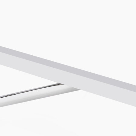 ALVA Varia Klappgriff 1-armig 75cm mit Stütze, bis 130kg, Chrom