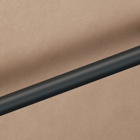 ALVA Varia Wandhaltegriff 50cm bis 130kg, Schwarz Matt