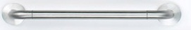 ALVA Varia Wandhaltegriff 65cm bis 130kg, Edelstahl Satiniert