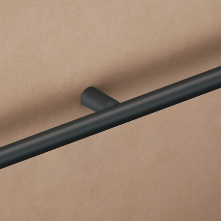 ALVA Varia Wandhandlauf 105cm bis 130kg, Schwarz Matt