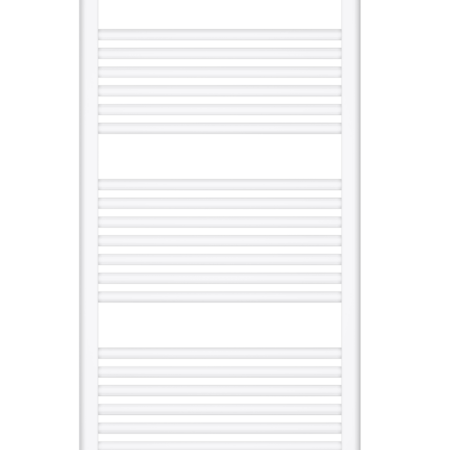 ALVA Amoa Badheizkörper 180x60cm rein elektrisch, 1000W, Weiß