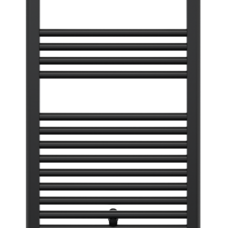 ALVA Amoa Badheizkörper 90x50cm rein elektrisch, 500W, Black Matt