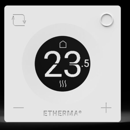 ALVA Informa Funkthermostat in Verbind. mit Funkempfänger AQBHINFEW, Weiß