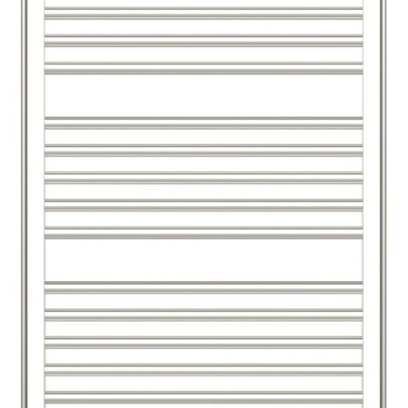 ALVA Una 2.0 Badheizkörper gerade chrom rein elektrisch, 175x60cm, 750W