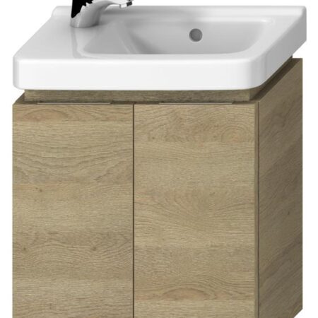 ALVA Amoa Untersch. Eiche f.HWB AQKEIDHWB45L+45R, 2 Türen, 44x48x24,1cm