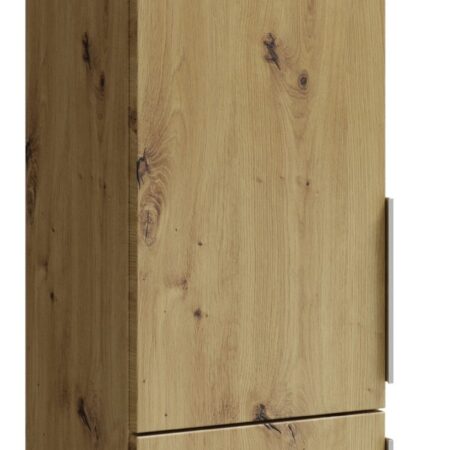 ALVA Era Hochschrank mit 2 Türen rechts, 35x176x32cm, Eiche Urban