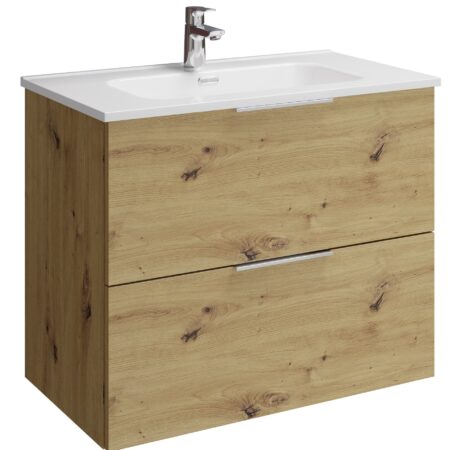 ALVA Era Unterschrank für WT 2 2 Auszüge, 78x64x45cm, Weiß Matt
