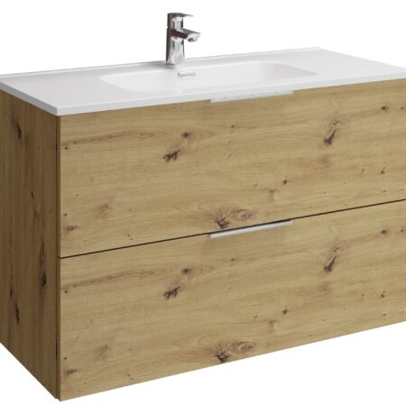 ALVA Era Unterschrank für WT 3 2 Auszüge, 98x64x45cm, Weiß Matt