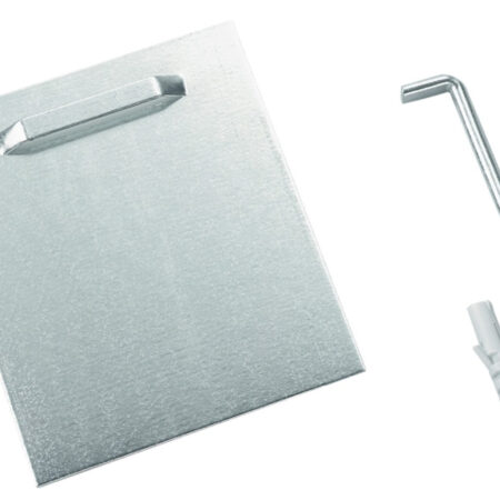 ALVA Forta Aufhängeblech für Forta Spiegel bis 2,4 kg, 8x10cm
