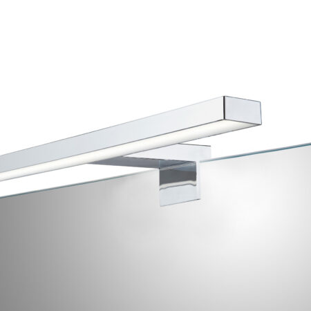 ALVA Forta LED-Aufsatzleuchte 3,6W auf Leiste oder zum Aufstecken, chrom