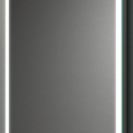 ALVA Forta Lichtspiegel 40x80cm Aufh. hoch+quer, Touchschalt., LED 14,4W