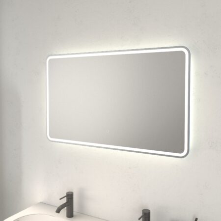ALVA Forta 2.0 Lichtspiegel 80x60cm Touchschalt., LED 17W