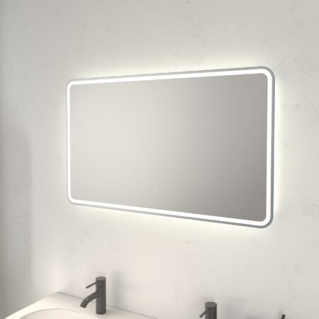 ALVA Forta 2.0 Lichtspiegel 100x60cm Touchschalt., LED 19W
