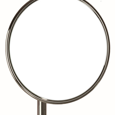 ALVA Varia Kosmetikspiegel 2,5-fach unbeleuchtet, Ø20,5cm, Gleitstange,Chrom