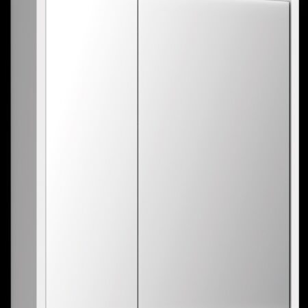 ALVA Varia Spiegelschrank 60x71,4x15,2cm, LED-Lightstrip, Weiß