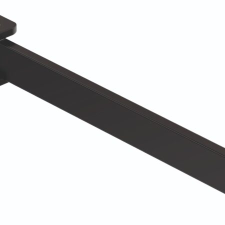 ALVA Viva Handtuchhalter 37cm, Schwarz Matt