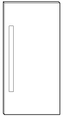 ALVA Viva LED-Lichtspiegel reversibel 40x80x2,6cm, ohne Schalter, Chrom-Optik