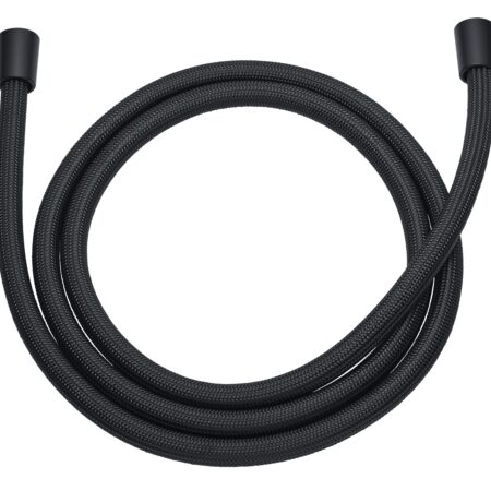 ALVA Era PVC-freier Brauseschl. 150cm Flexibel, Verdrehsicher,1/2",Schwarz Ma.