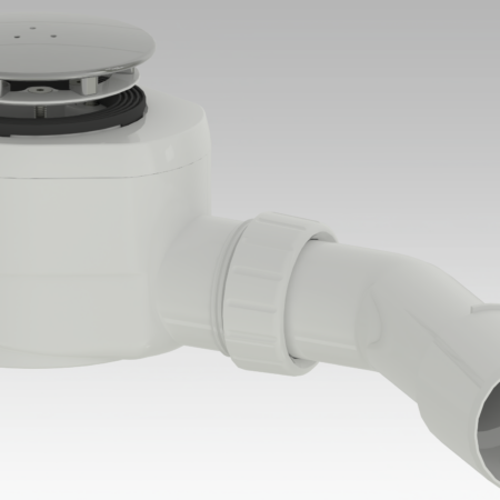ALVA Era Brausetassensifon komplett mit Sichtteil d52, Chrom
