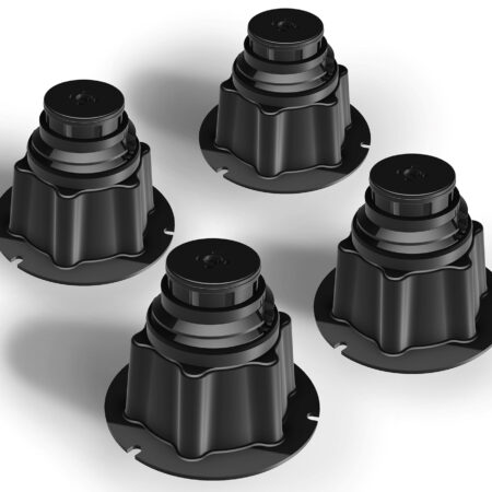 ALVA Ora 1.0 Brausetassenfuß 4 Stück, für Ora 1.0 Brausetassen