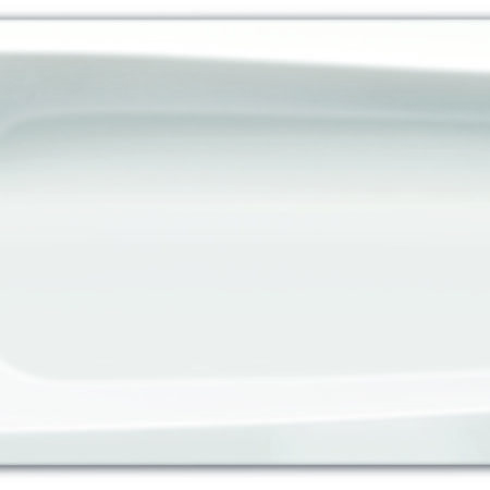 ALVA Forta Stahlemail Wanne Körper. 170x75cm, schweres Mod., Weiß oh. Füsse