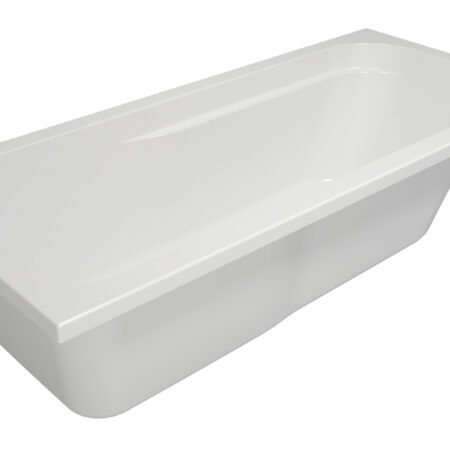 ALVA Una 1.0 Acryl Wanne Combi 180x80cm, Weiß ohne Füße