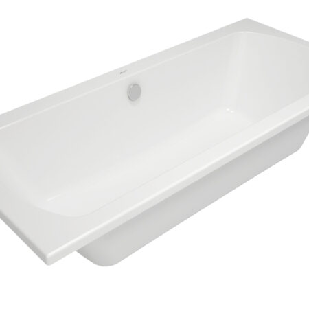 ALVA Una 1.0 Acryl Wanne Duo 180x80cm, Weiß ohne Füße