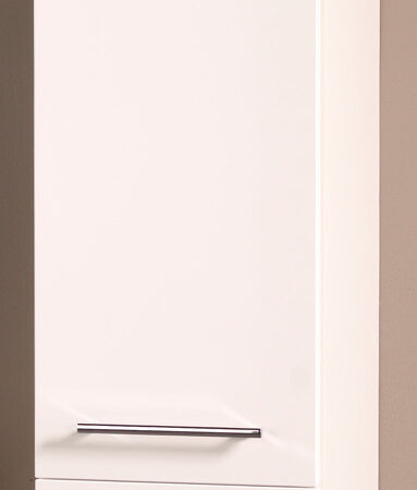 ALVA Una Hochschrank mit 2 Türen 35x174,7x32,3cm, Weiß
