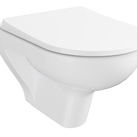 ALVA Amoa Wand-WC Tiefspüler spülrandlos, Weiß
