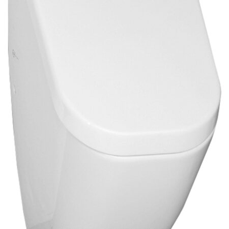 ALVA Aura Urinal mit Deckel m. Absenkau. Zulauf und Abgang hinten, Weiß