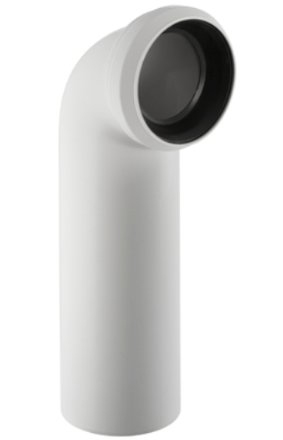 ALVA Era WC Abgangsbogen 90° d110 ,Weiß