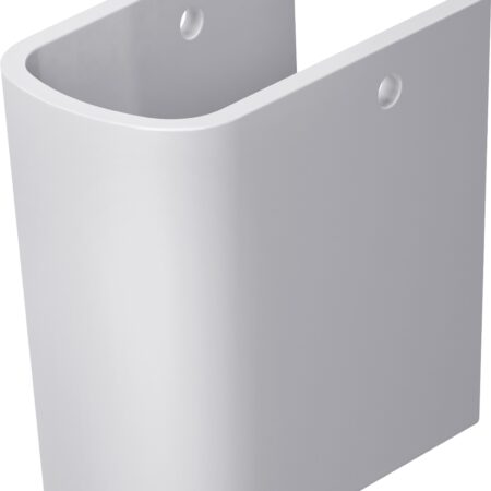 ALVA Juna Halbsäule für Waschtische 55, 60, 65 und 80cm, Weiß
