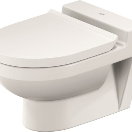 ALVA Juna Wand-WC Tiefspüler f. Kinder Ausladung 48cm, spülrandlos, Weiß