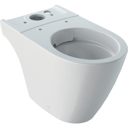 ALVA Prima Kombi-Stand-WC Tiefsp. Abg. Multi, oh. SPK, spülrandlos, Weiß