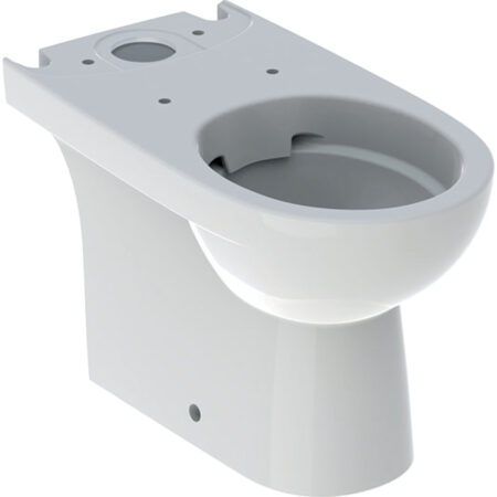 ALVA Prima Kombi-Stand-WC Tiefsp. Abg. Multi, oh. SPK, spülrandlos, Weiß