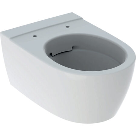 ALVA Prima Wand-WC Tiefspüler spülrandlos, verdeckte Befestigung, Weiß