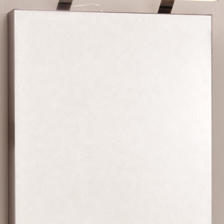 ALVA Una Spiegelschrank links 60x70x14,7cm, LED-Aufsatzleu., Weiß