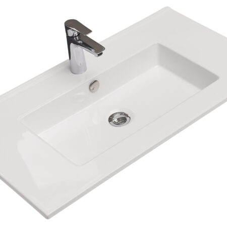 ALVA Una Keramik-WT 91x46cm, Weiß, für US4+5