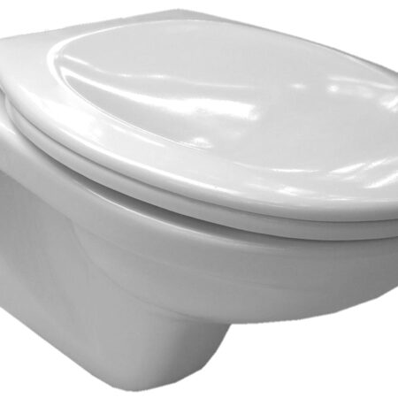 ALVA Una Wand-WC Tiefspüler Weiß