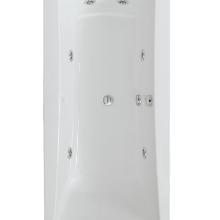 ALVA Spa Whirlwanne Duo 180x80cm, System Basic, Weiß