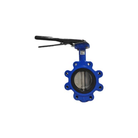ALVA Anfl-Absperrklappe-L DN200 PN10 GGG Scheibe: 1.4408 Sitz: NBR Rasth