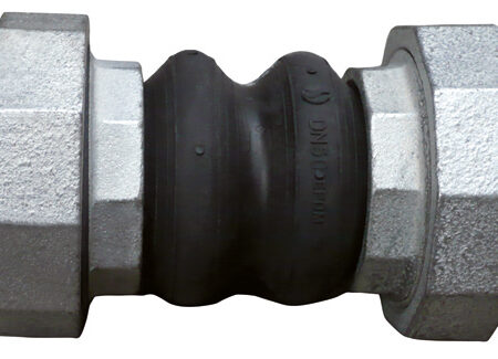 ALVA Gummikompensator R 1 1/2" rot/EPDM GG verz. IG BSP PN16 -10C bis +100C