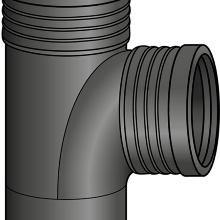 ASI487 PHONEX ST Einfach-Abzweiger 87° 50/40