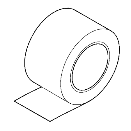 Raychem Alu-Klebebandrolle (65mmx55 m) ATE-180