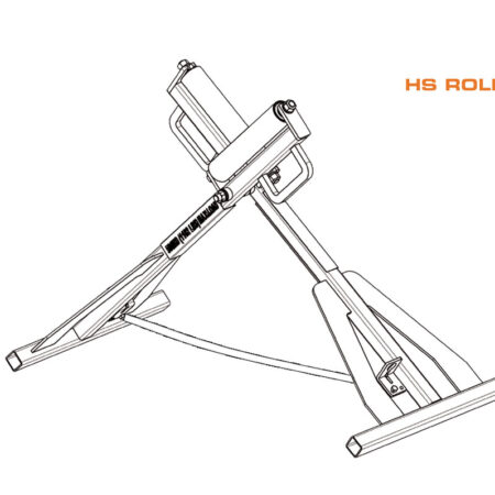 ALVA HS Rollenbock 250 für Rohre bis Ø 250 mm 8"