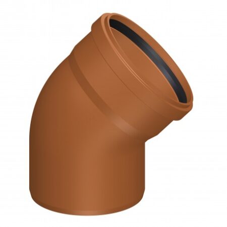 ALVA Pvc-Kanal-Bogen Kgb DN 250/da 250mm 15 Grad